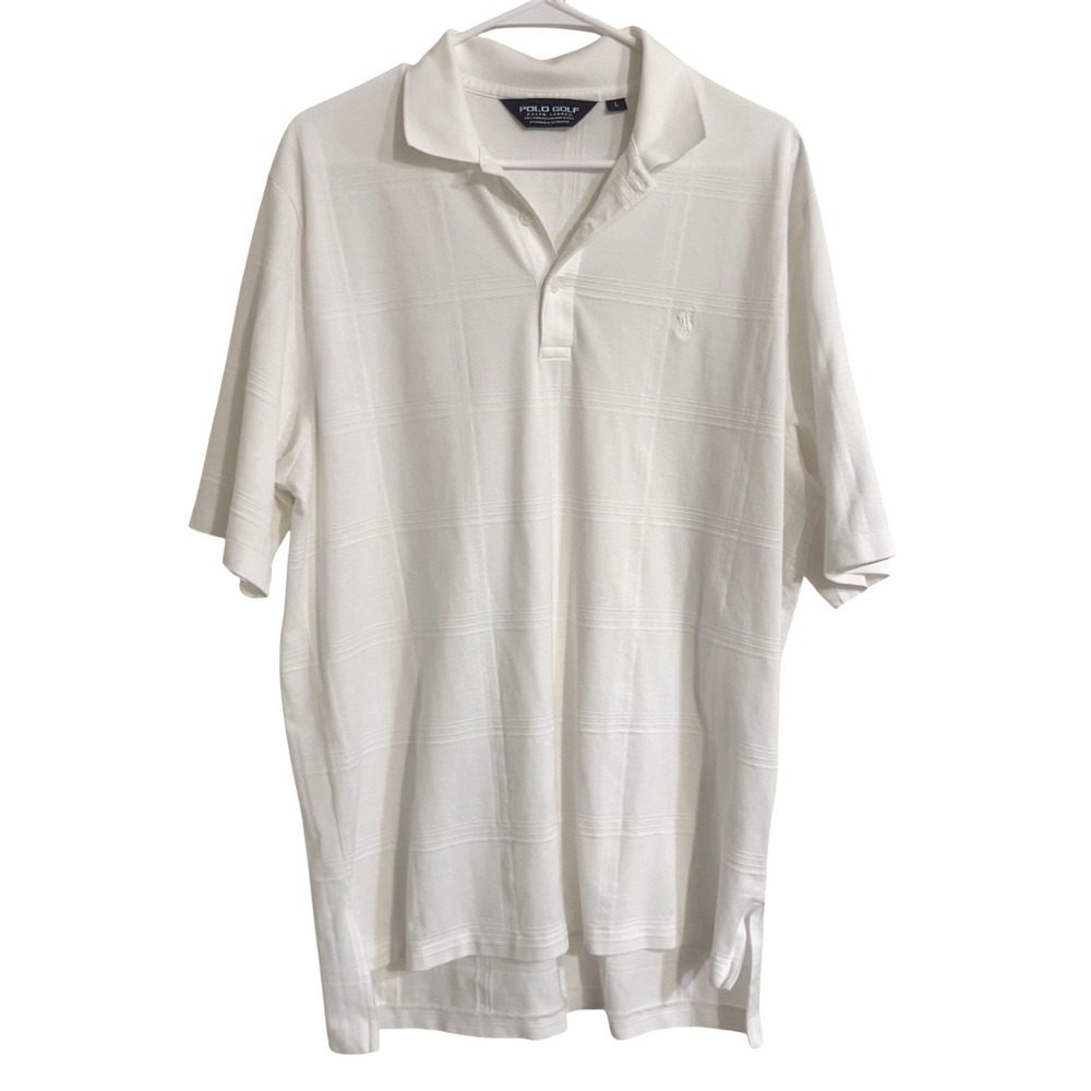 Polo Golf Ralph Lauren Pima Cotton Textured Polo Shirt Men's L